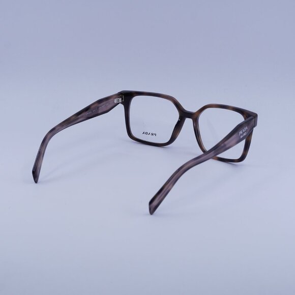 Prada PRB03V 23A1O1 Eyeglasses Havana Muave 54mm Square Frame - Picture 10 of 11